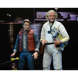 Ritorno Al Futuro Action Figura Ultimate Doc Brown (1985) 18 Cm Neca