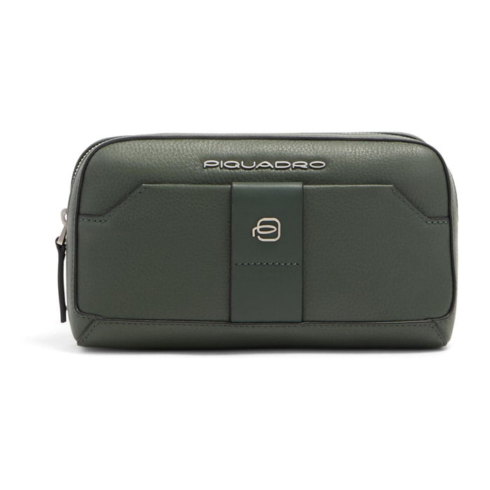 Piquadro Pochette uomo in pelle con tracolla