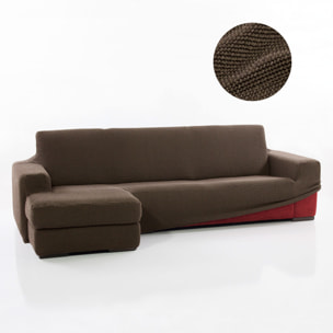 Funda para Chaise Longue izquierdo (visto de frente) brazo corto SÚPER ELÁSTICA modelo HELENA