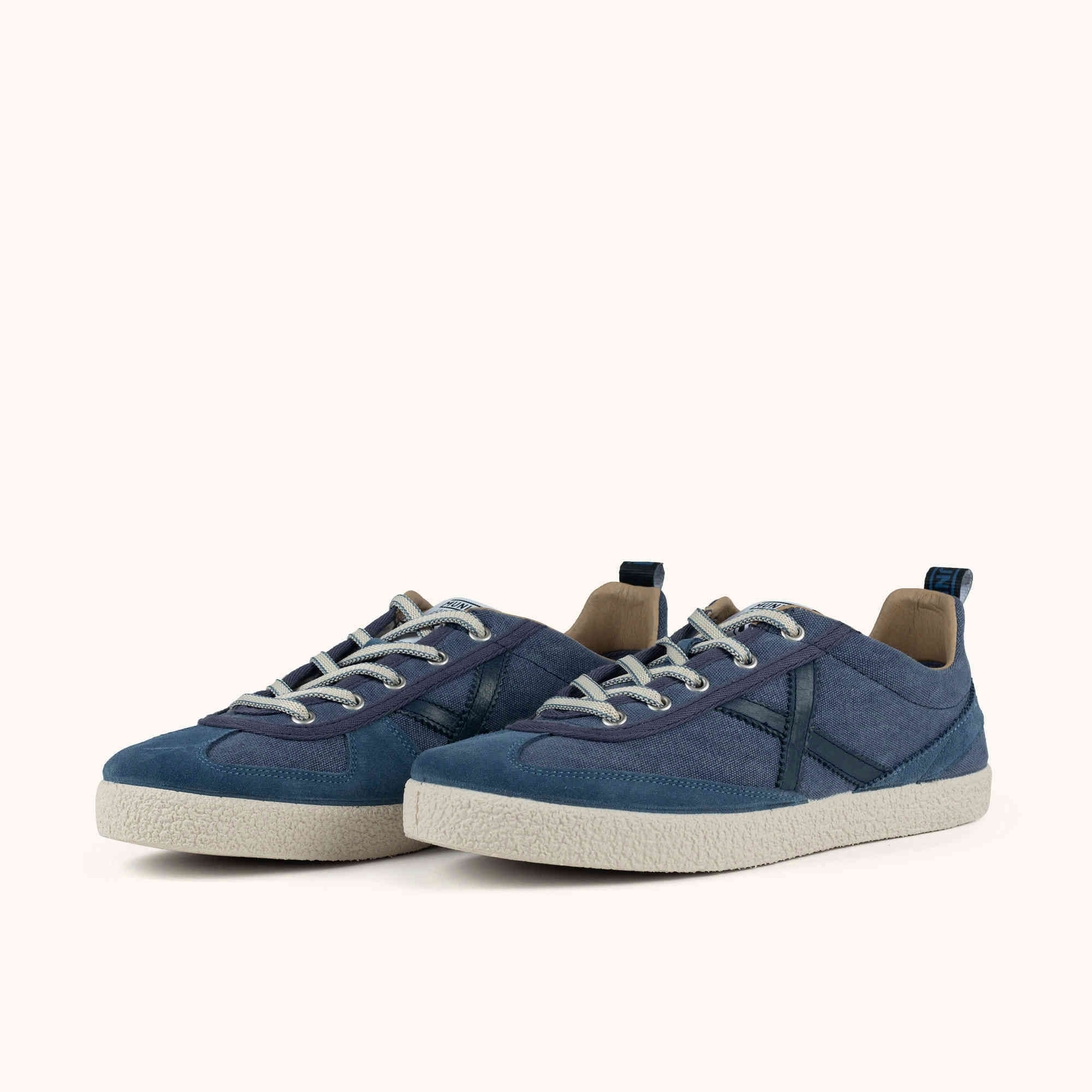 MUNICH VOLATA 113 Sneakers de Lona Estilo Urbano Azul Marino