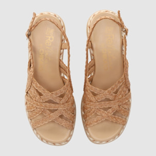 Sandalias de Piel - Cuero - Tacón: 5 cm