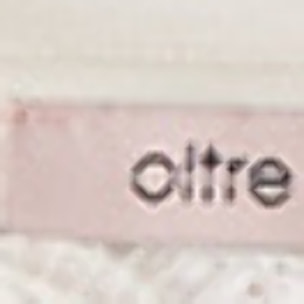 Oltre - T-shirt parte dietro in pizzo - Bianco