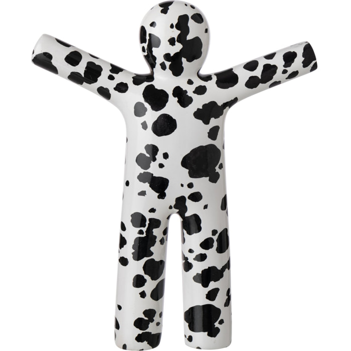 J-Line P’tit Maurice dalmatien - polyrésine - blanc/noir - large