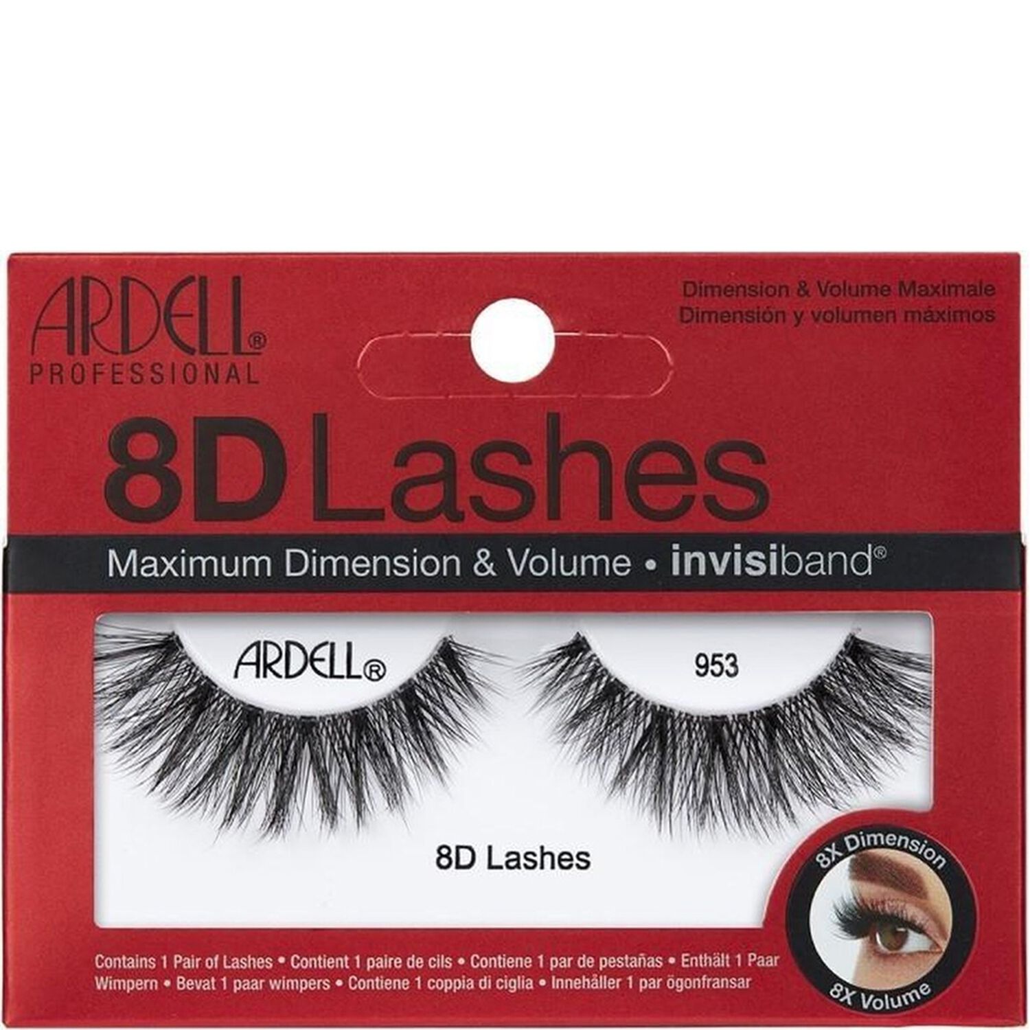 8D Lashes - Faux Cils Maximum Dimension & Volume 953