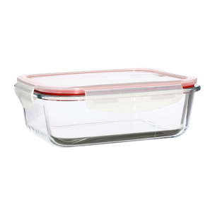 Boîte hermétique rectangulaire 1040ml en verre CLEMENTINE