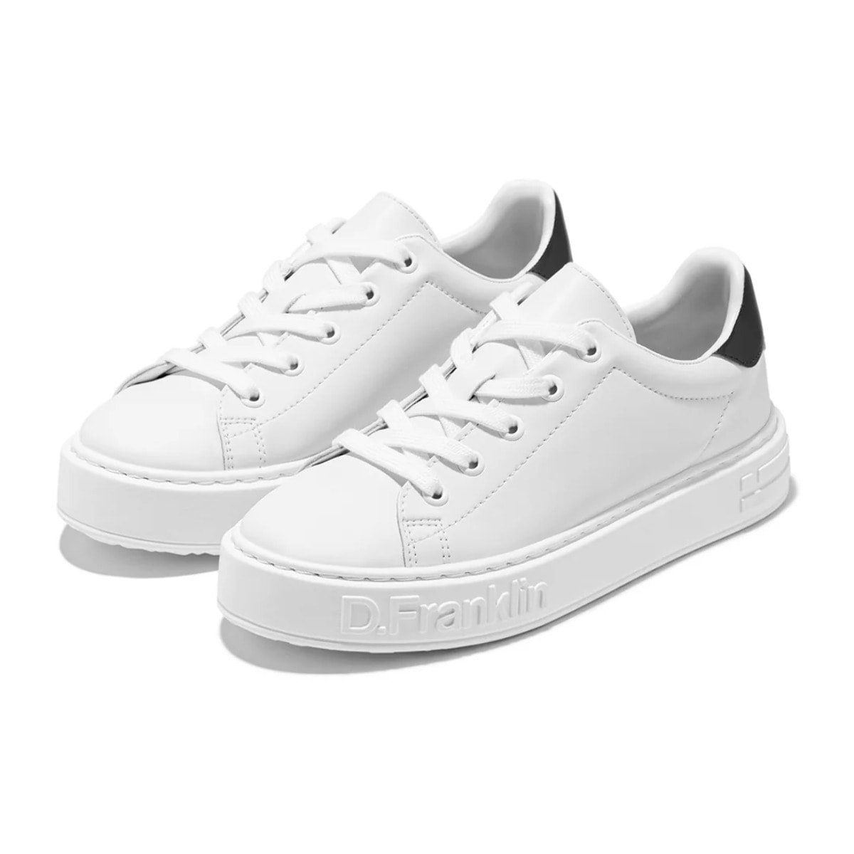 Zapatillas Unisex Casual Gumme 101 Blanco / Negro D.Franklin