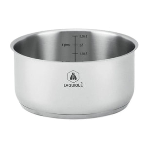 Set de 10 pièces amovible inox induction - "Réactif"