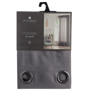 Voilage "Ana" gris 140x240cm