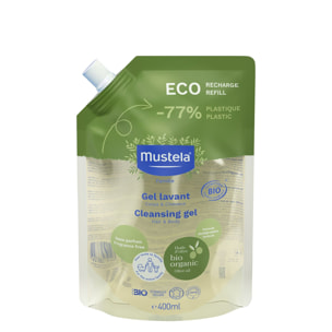 Gel Lavant - Eco Recharge Bio - Corps & Cheveux 400 ml