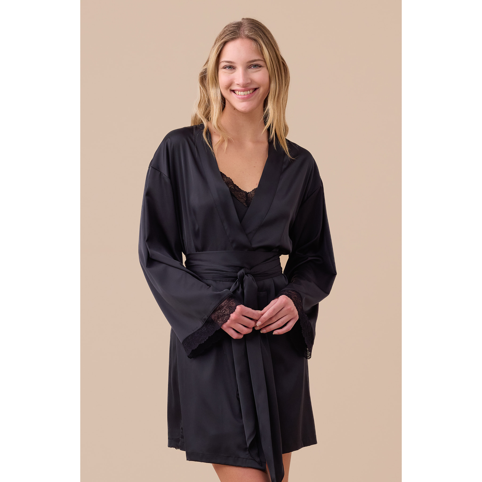 Vestaglia donna raso articolo charm. Noidinotte