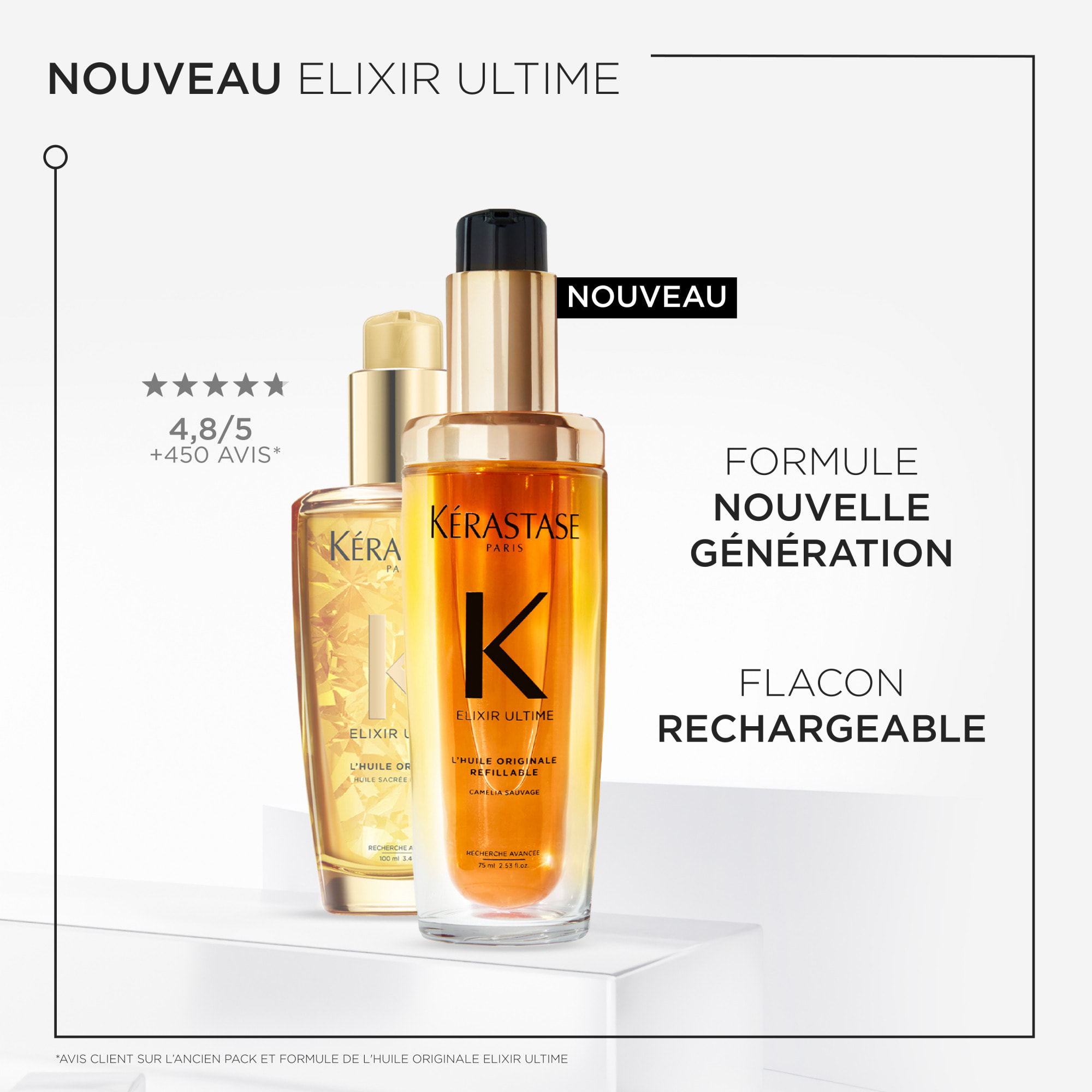 Recharge Huile Originale Elixir Ultime 75ml