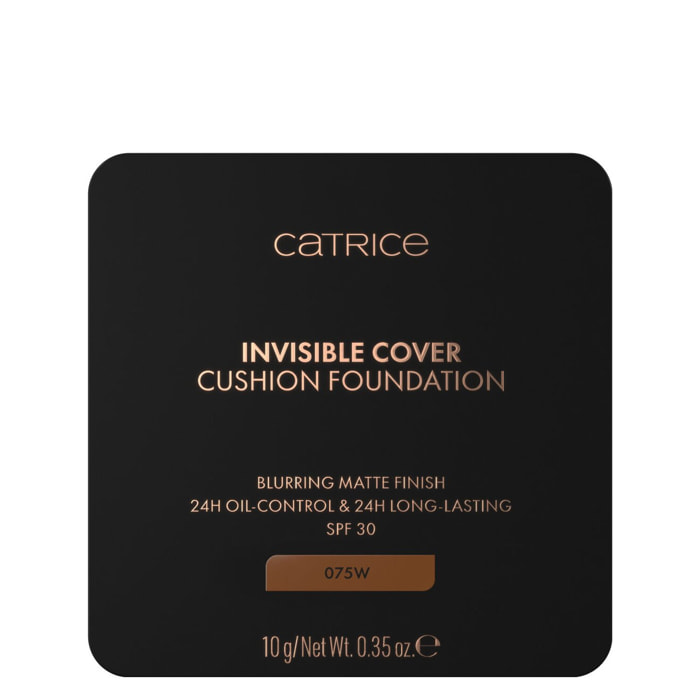 Invisible Cover Cushion Foundation - Fond de Teint Fini Mat à Effet Flouteur Tenue 24h