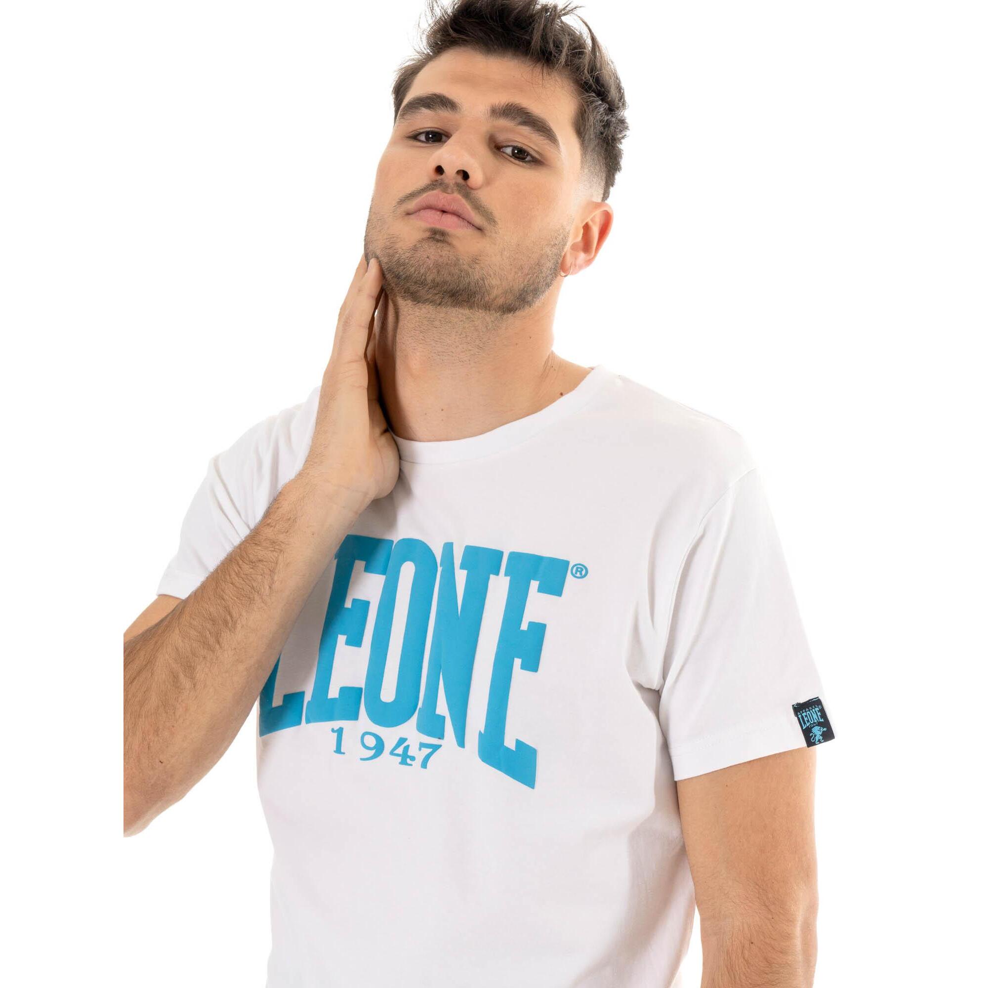 T-shirt da uomo in cotone elasticizzato Leone Summer Vibes
