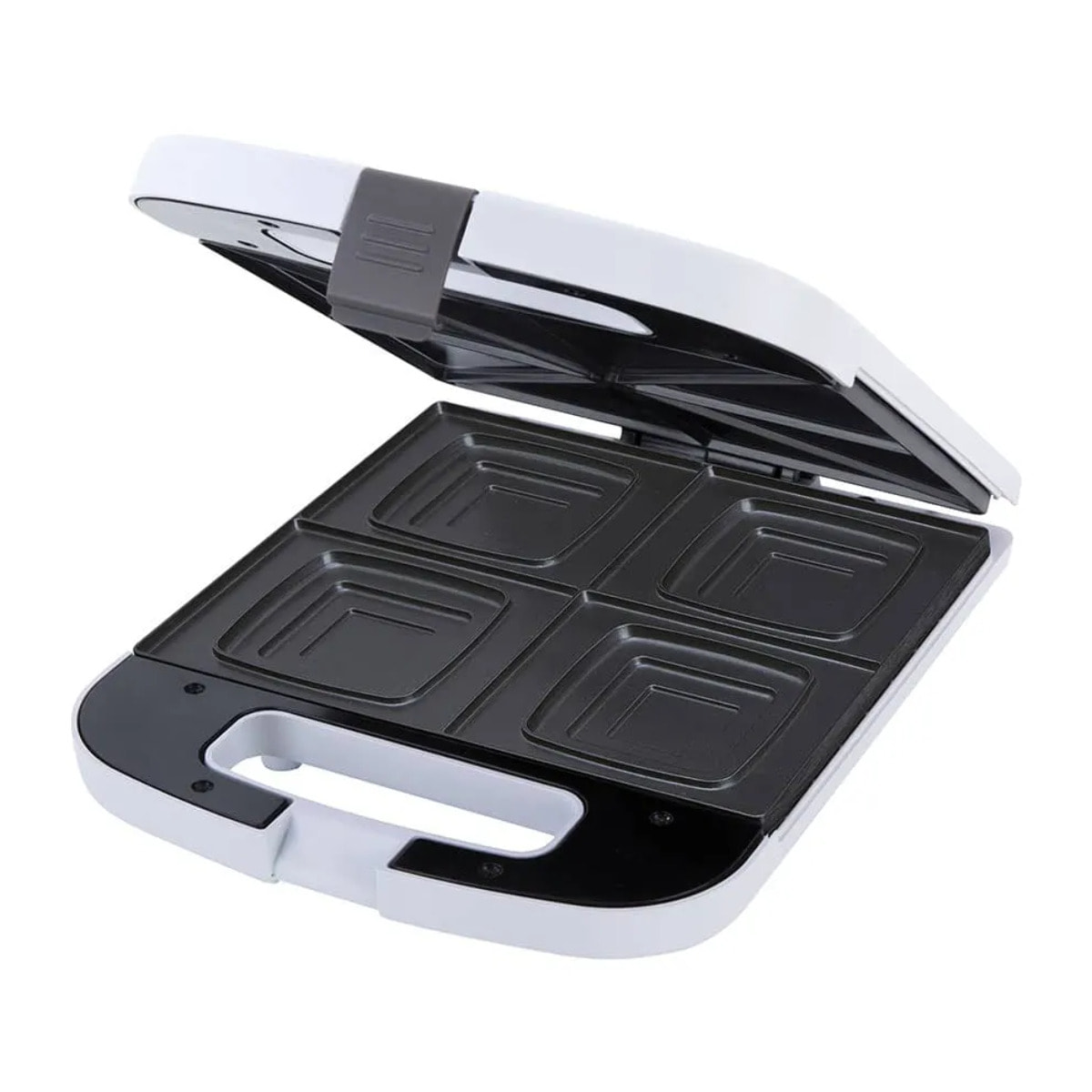 Sandwichera JATA SW551 para 4 sándwiches XXL. Placas antiadherentes. Fácil limpieza