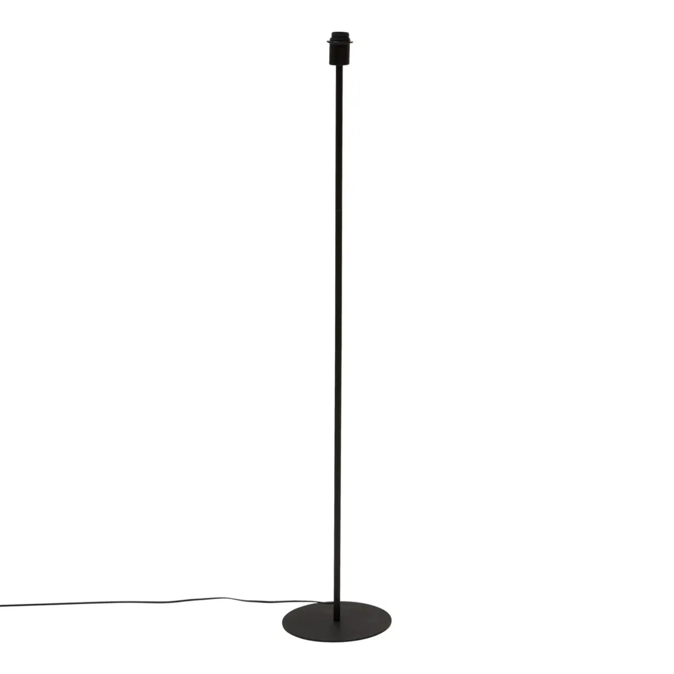 Pied de lampadaire Galia H.133cm noir