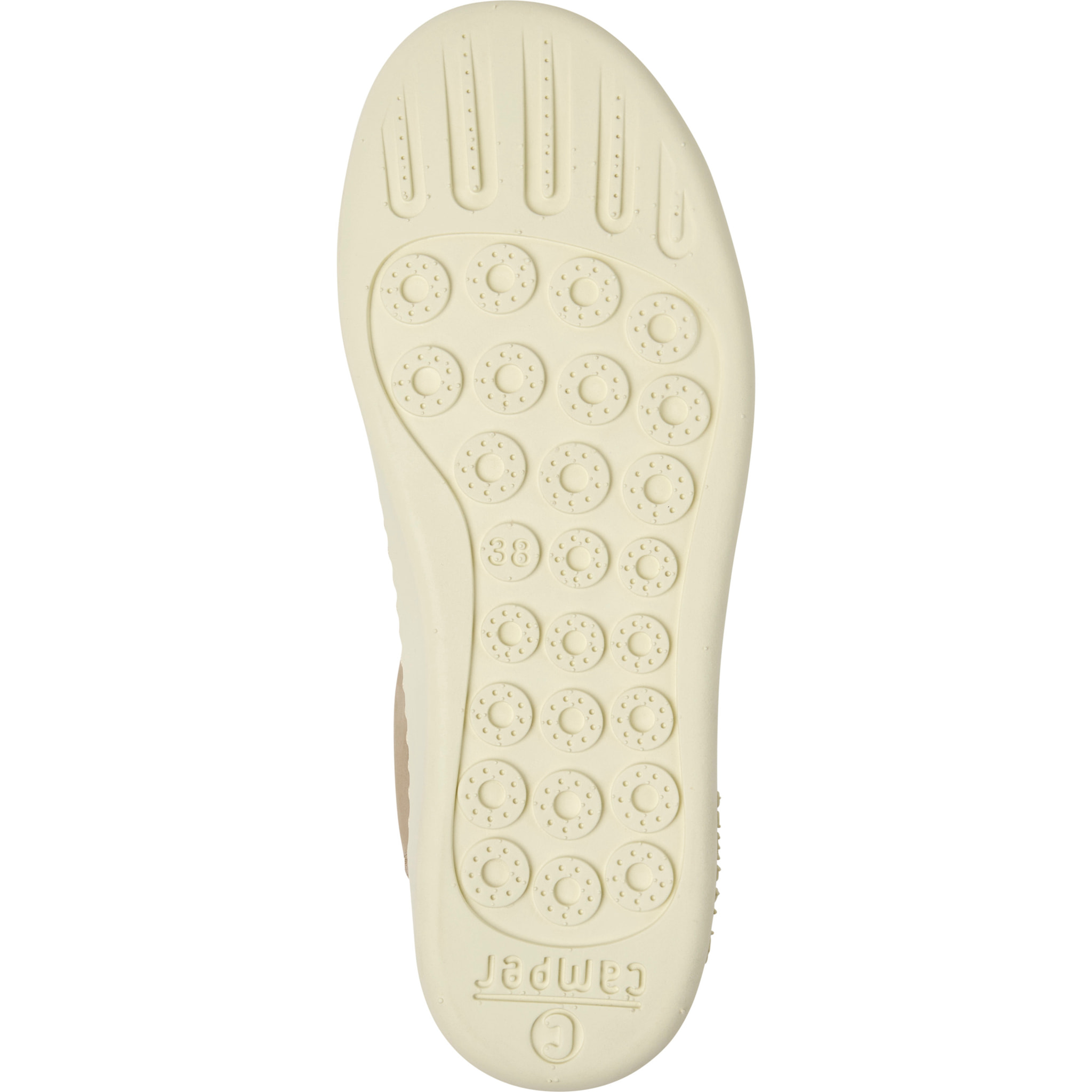 Zapatillas - CAMPER Peu Touring - Beige - Piel nobuk