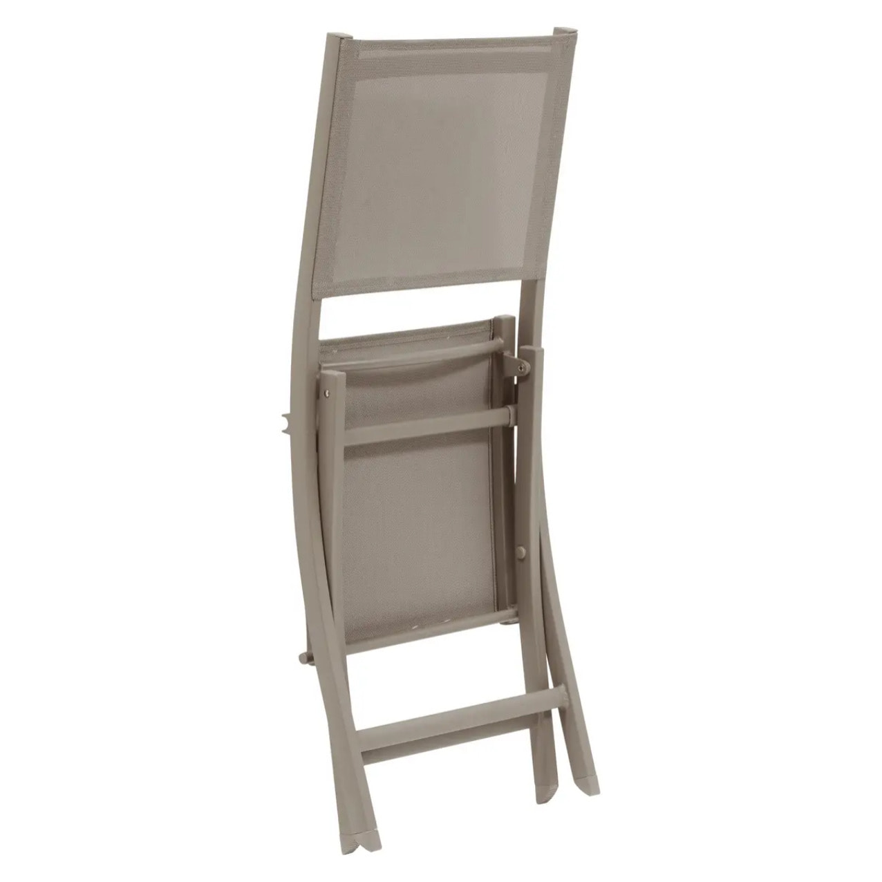 Lot de 4 Chaises de jardin Essentia pliables noisette