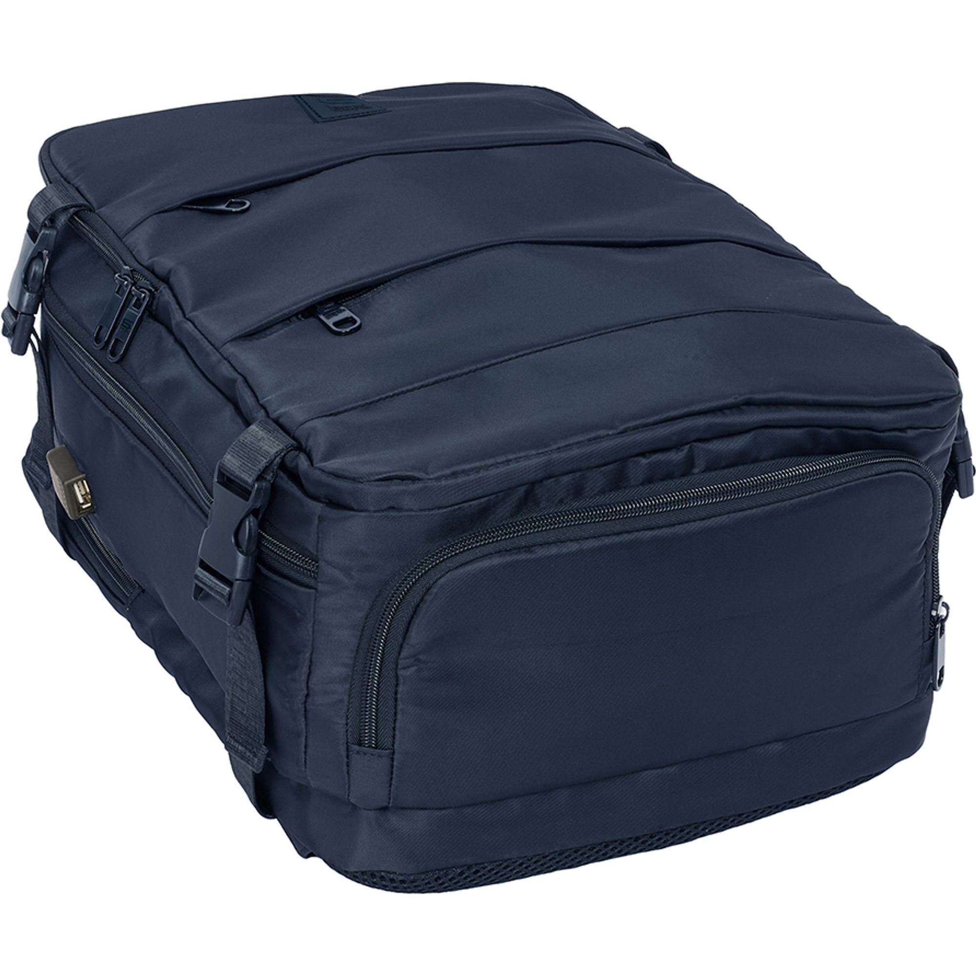 Mochila viaje cabina portatil 15,6 safta "marino"