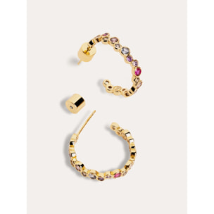 Orecchino Bubbles Placcato Oro