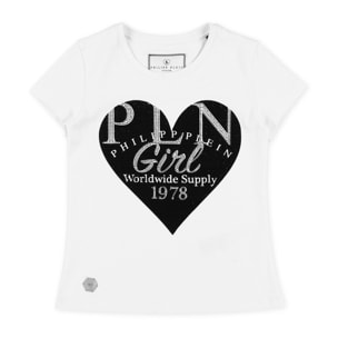 PHILIPP PLEIN T-shirt Round Neck SS P.L.N.