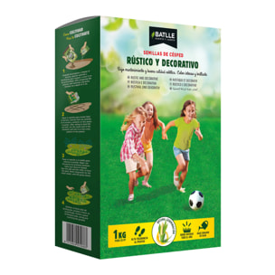 Semillas césped rústico y decorativo Batlle 1 kg