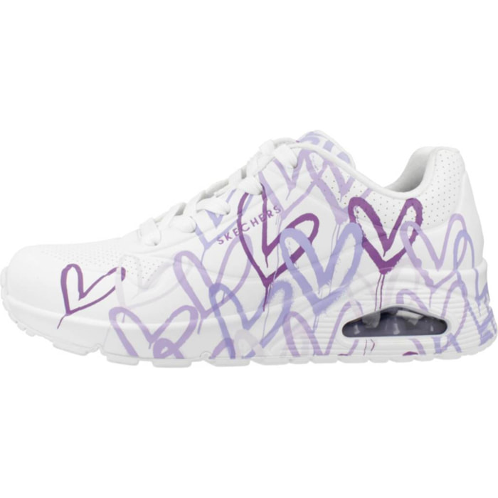 Sneakers de  Mujer de la marca SKECHERS  modelo UNO-SPREAD THE LOVE White