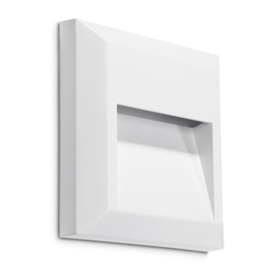 LEDS C4 Aplique Ip66 Kossel Indirect Square 125Mm Led 1.5W Blanco Neutro - 4000K Blanco