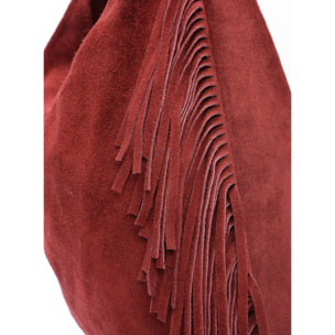 Borsa a tracolla Isabella Rhea Bordeaux