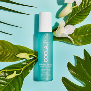 Spray Solaire Visage SPF30 - Fixateur Maquillage Thé Vert 44 ml