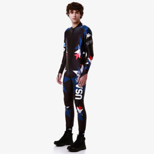 Kappa - Tute Sportive Uomo Nero - 4Cento 400 Kombat Sl 2023 Us