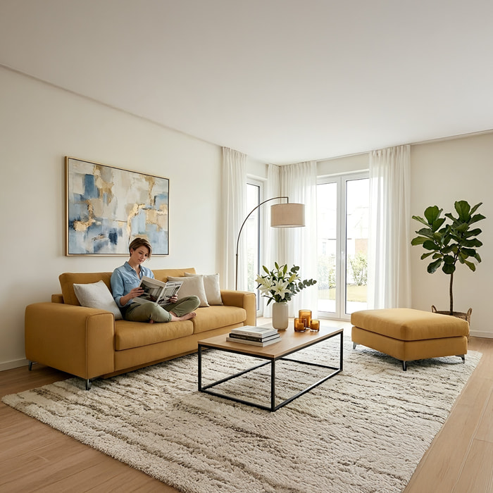 Pouf Fiesole Tissu