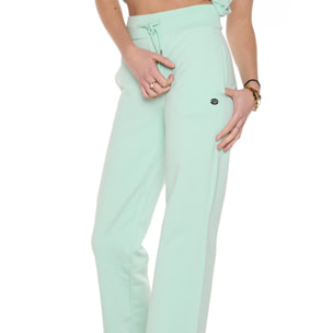 Pantalón de chándal palazzo de invierno para mujer "Never Without"