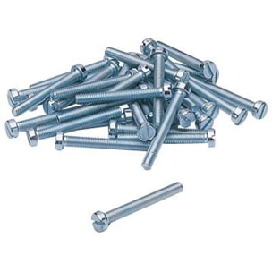 Vis métaux LENNIE tête cylindrique fendue - Ø6x40 - boite de 200 - VMCF0604002B