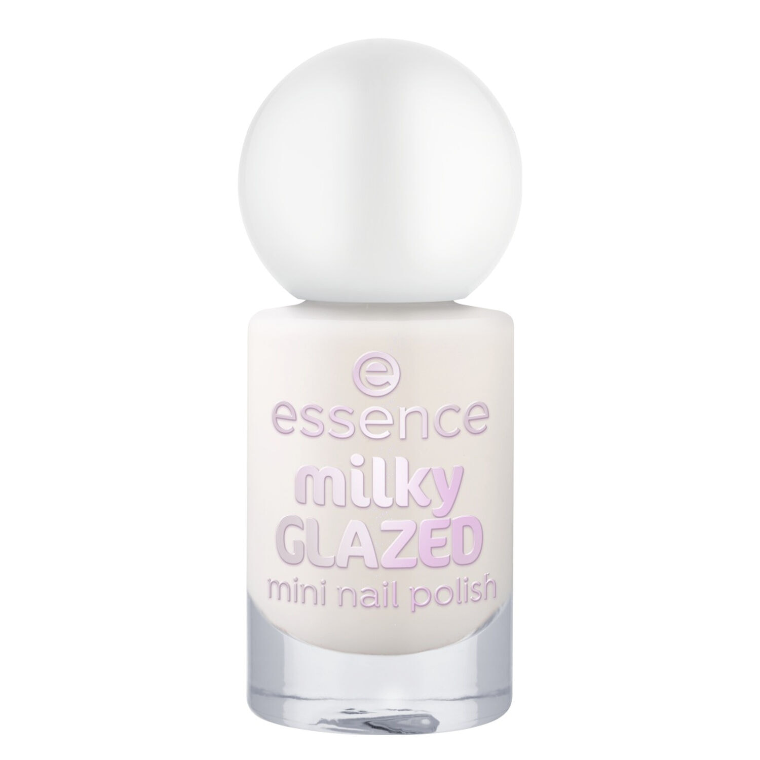 Milky Glazed - Mini Vernis à Ongles Fini Laiteux Parfum Noix de Coco 5ml