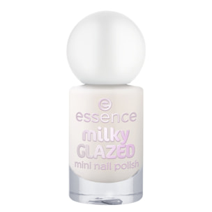 Milky Glazed - Mini Vernis à Ongles Fini Laiteux Parfum Noix de Coco 5ml