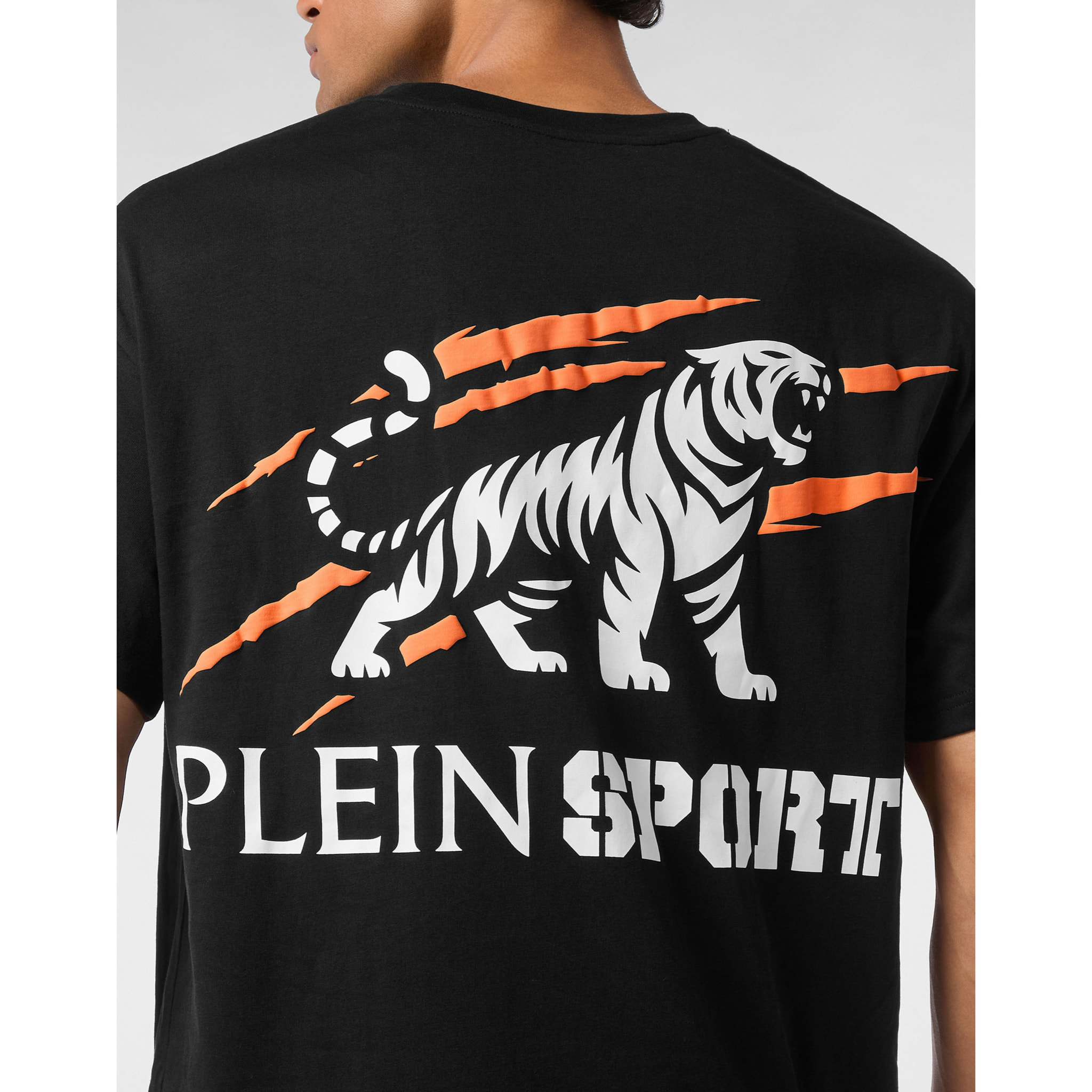 PLEIN SPORT T-Shirt Round Neck Ss TIGER