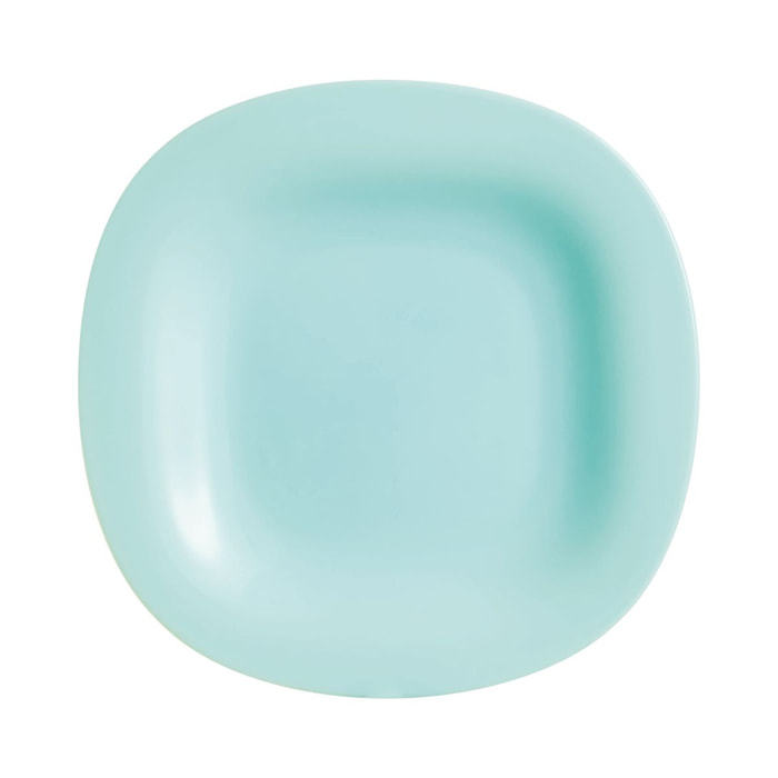 Assiette turquoise 21 x 19,6 cm Carine - Luminarc