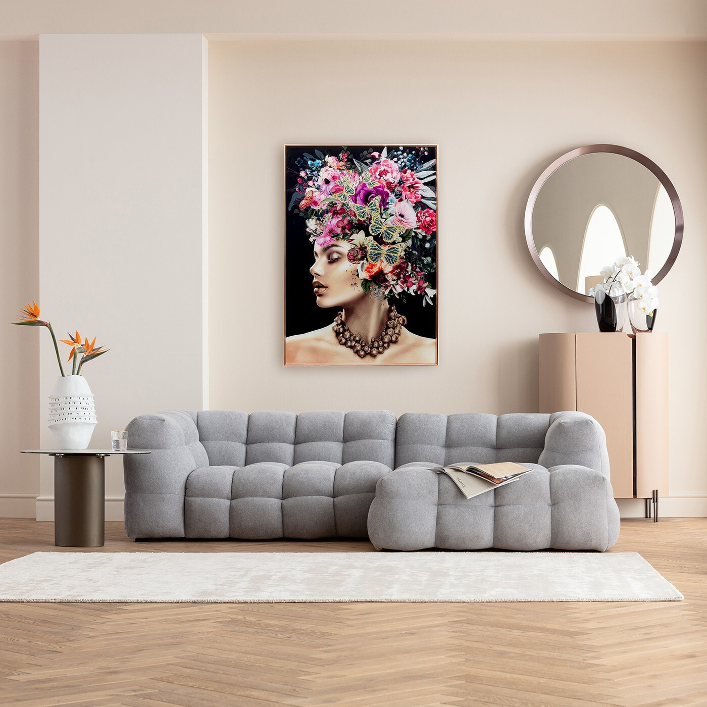 Tableau Muse Glamour 80x120cm Kare Design