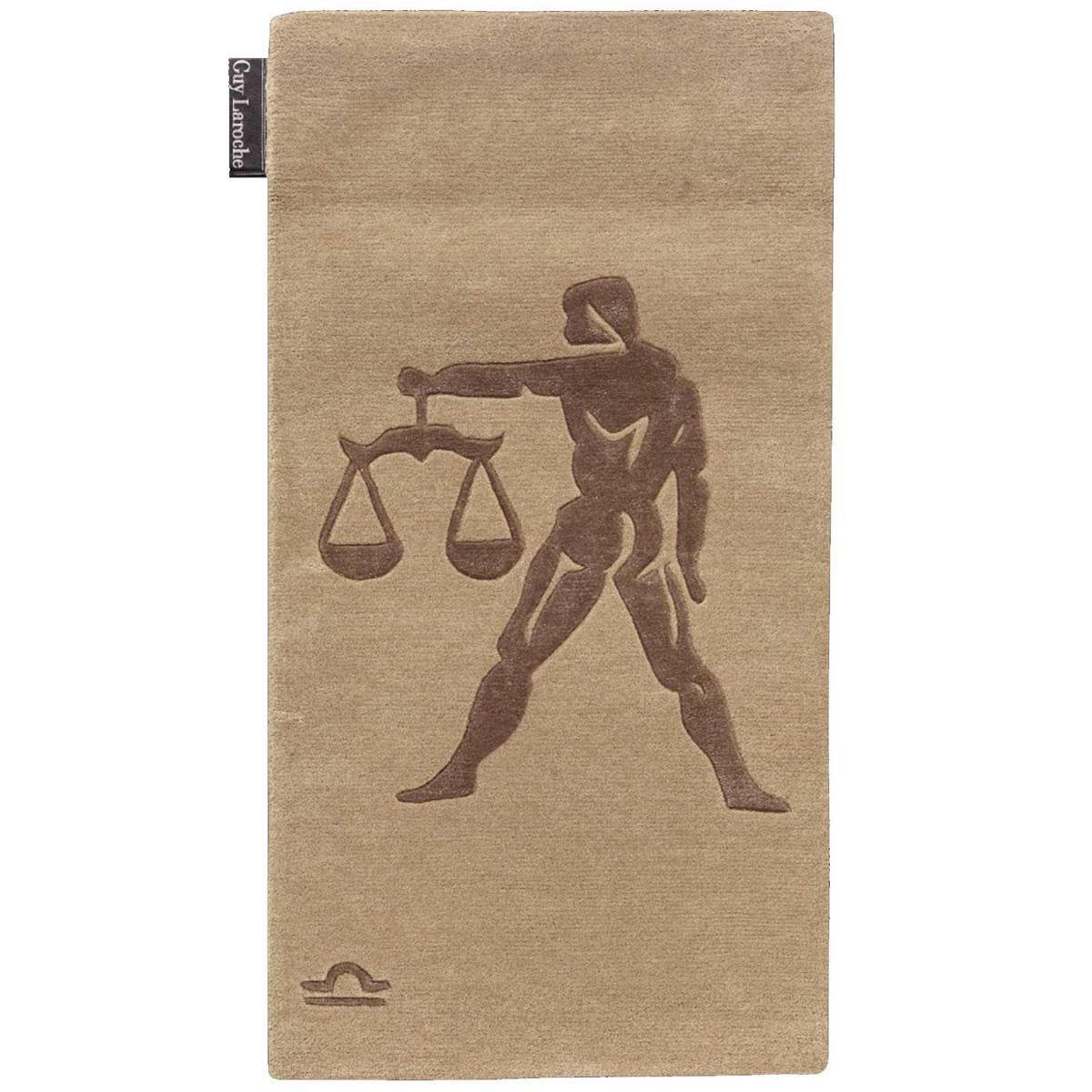 Tapis salon et chambre fait main en laine motif géométrique FAFE