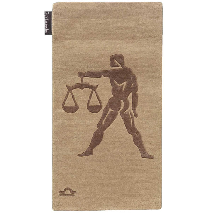 Tapis salon et chambre fait main en laine motif géométrique FAFE