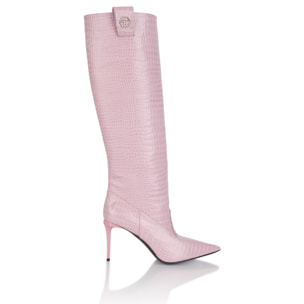 PHILIPP PLEIN Cocco Print High Boots 9