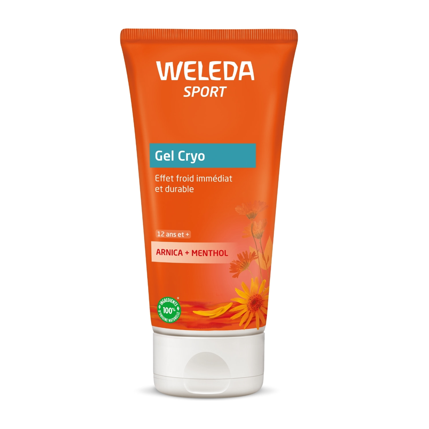 WELEDA - Duo Huile de Massage Arnica + Gel Cryo Arnica - Préparation et récupération sportive - Vegan* - Certifié Natrue** - Flacon verre 200ml + Tube 100ml