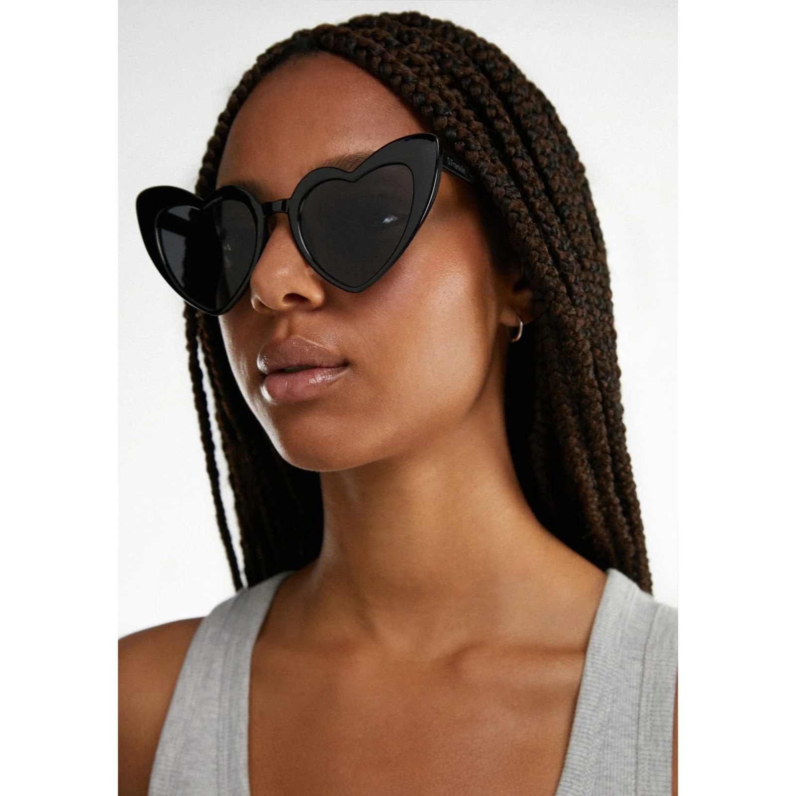 Gafas de Sol Love Heart Black / Black D.Franklin