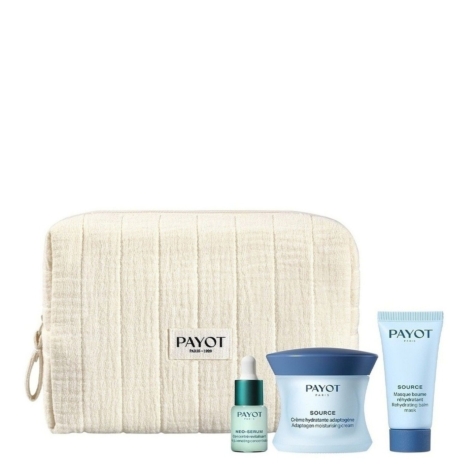 Source - Coffret Crème Hydratante Adaptogène 50ml + 2 Produits