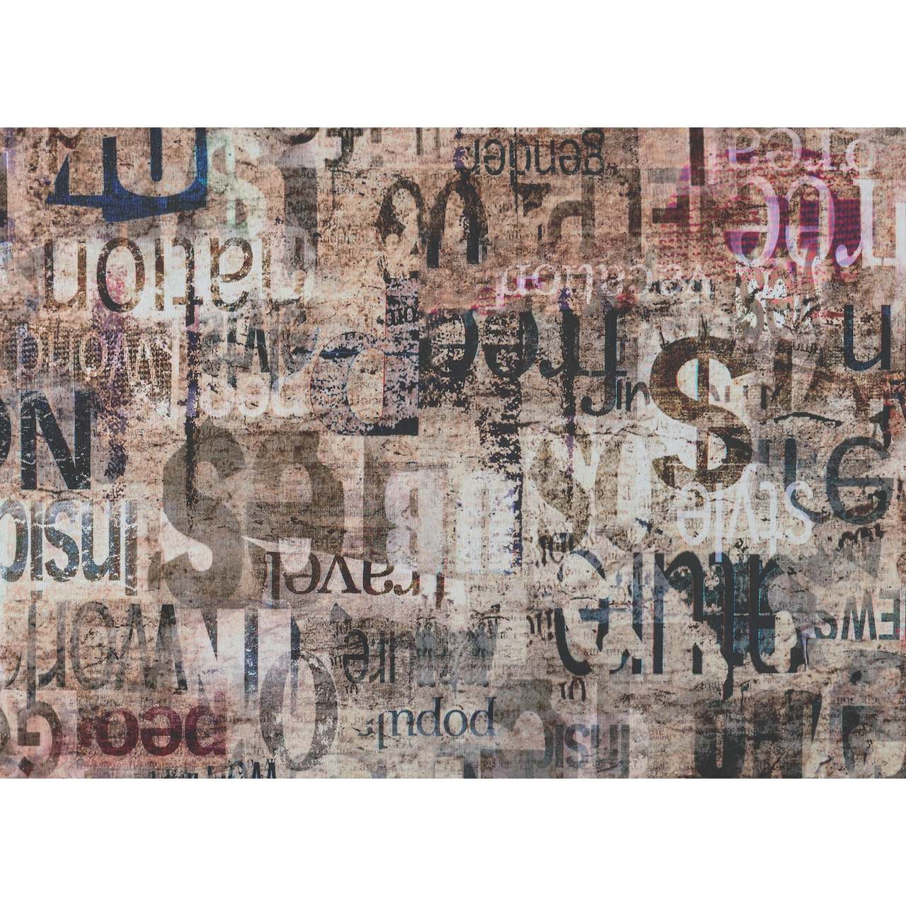 Tappeto Passatoia Cucina Con Retro Antiscivolo Antisfilo Linea Futura Words