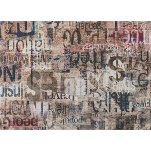 Tappeto Passatoia Cucina Con Retro Antiscivolo Antisfilo Linea Futura Words