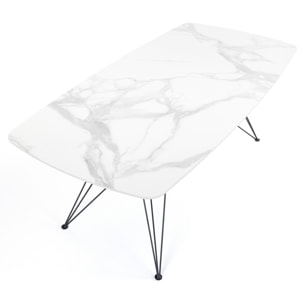 Oresteluchetta Tavolo / scrivania BAY WHITE MARBLE