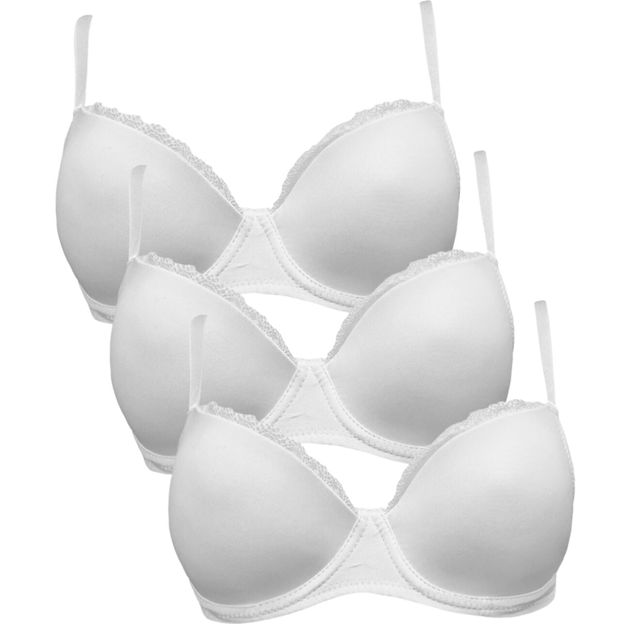 3 Reggiseni Donna Coconuda Art. Azalea Coppa B