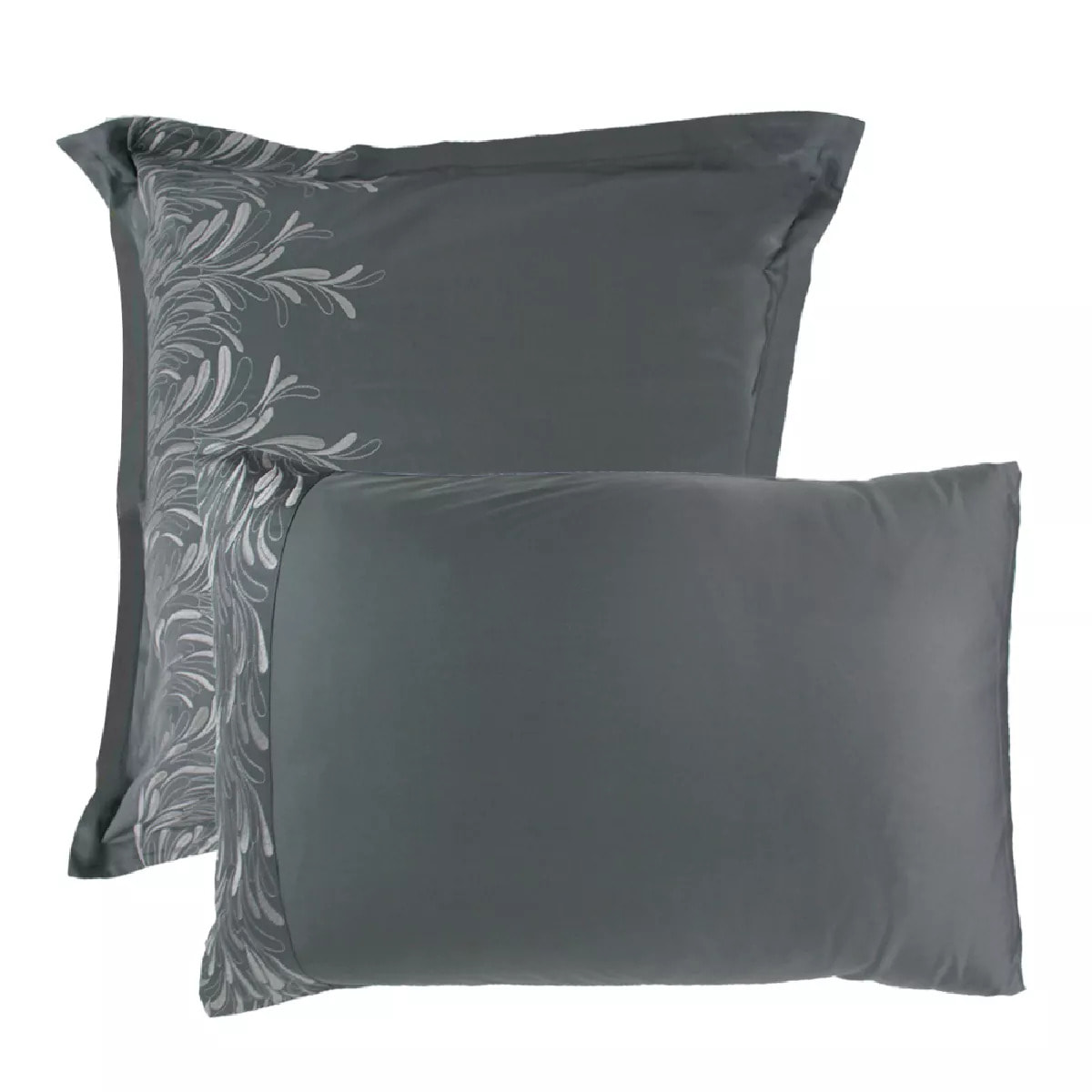 Taie d'oreiller Arlequin gris