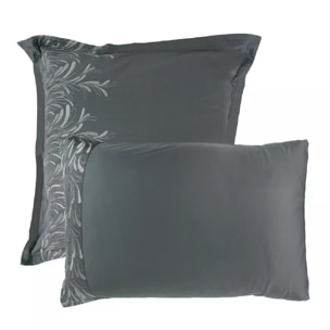 Taie d'oreiller Arlequin gris